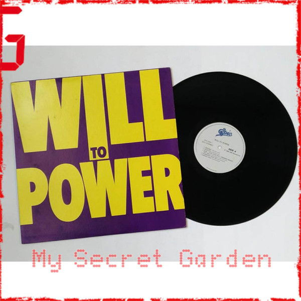 Will To Power - Will To Power 1988 Hong Kong Version Vinyl LP ***READY TO SHIP from Hong Kong***